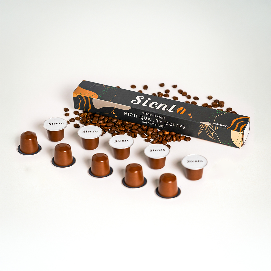 Hazelnut Hazelnut Capsule Coffee 1 Box (Nespresso Compatible) - Image 1