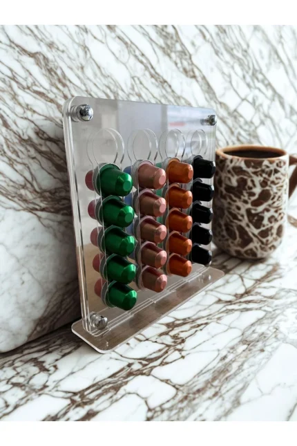 Kapsül Kahve Standı (Nespresso Uyumlu 40 KAPSÜL)